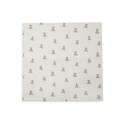 Musliinlapid puuvill 115x115 cm, 2 tk, Teddy Bear