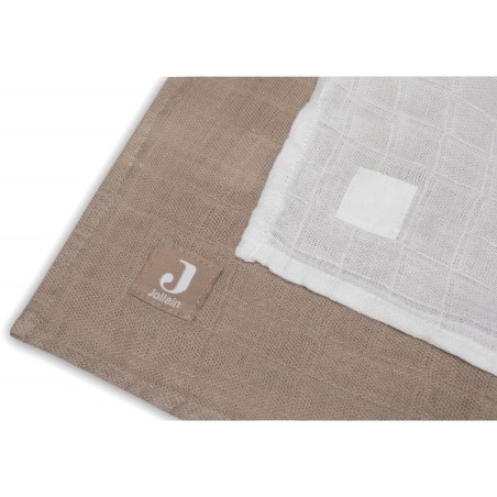 Bambuslapid Biscuit/Ivory 115x115 cm, 2 tk