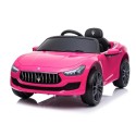 Elektriauto Maserati Ghibli, 12v, roosa