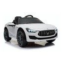 Elektriauto Maserati Ghibli, 12v, valge
