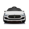 Elektriauto Maserati Ghibli, 12v, valge