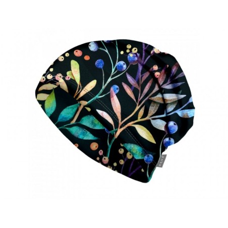 Fliismüts beanie, autumn petals