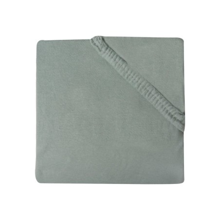 Kummiga voodilina, 70x140, ash green