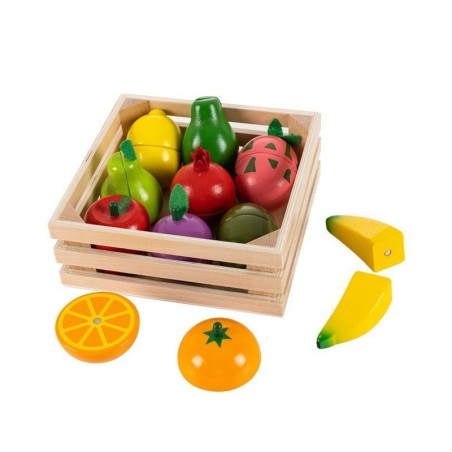 Puidust magnetiga lõigatavad puuviljad