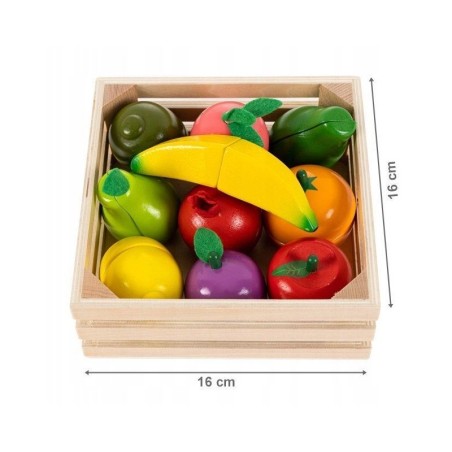 Puidust magnetiga lõigatavad puuviljad