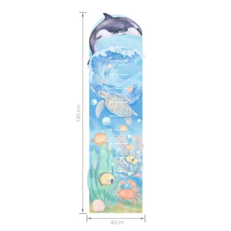 Seinakleebis mõõdupuu merealune maailm