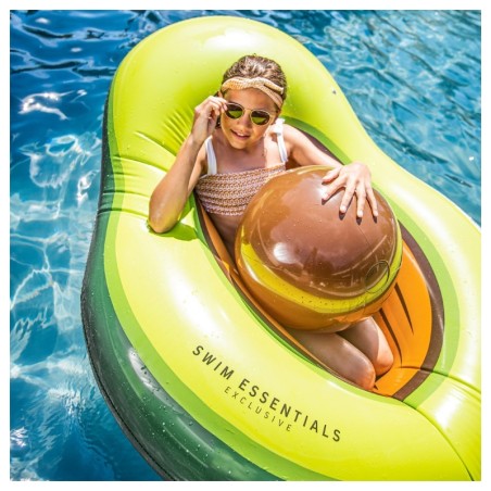 Täispuhutav avokaado koos rannapalliga