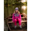 Laste softshell jope fliisvoodriga Basic, fuksia/koolibri