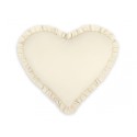 Dekoratiivpadi Süda, kreem