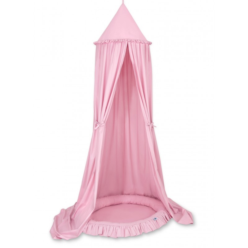 Baldahhiin + pesa mängumatt, roosa