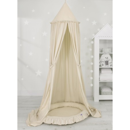 Baldahhiin + pesa mängumatt, beež