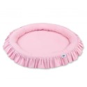 Mängumatt pesa ümmargune, roosa