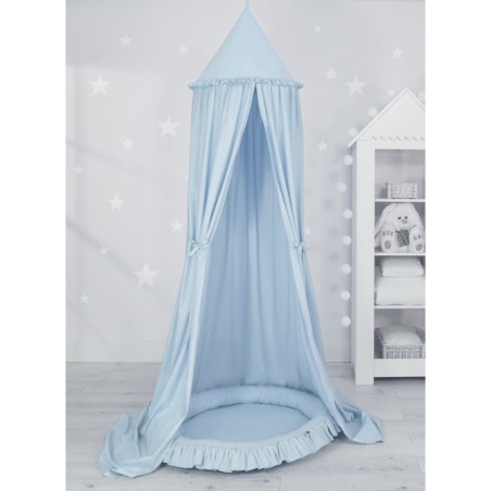 Mängumatt pesa ümmargune, helesinine