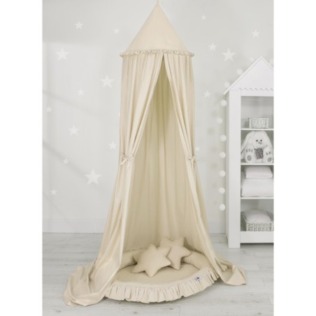 Mängumatt pesa ümmargune, beež