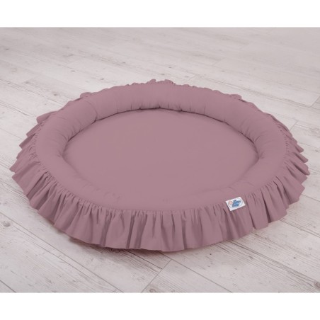 Mängumatt pesa ümmargune, pastell violett