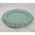 Mängumatt pesa ümmargune, pastell roheline