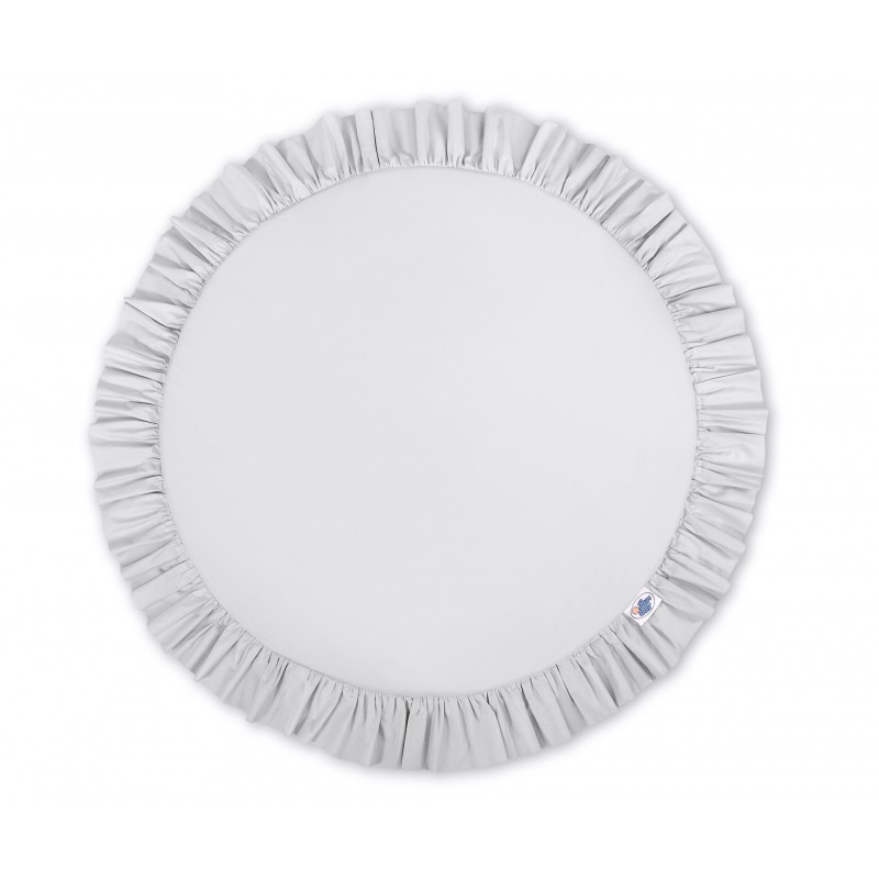 Mängumatt ümmargune, helehall