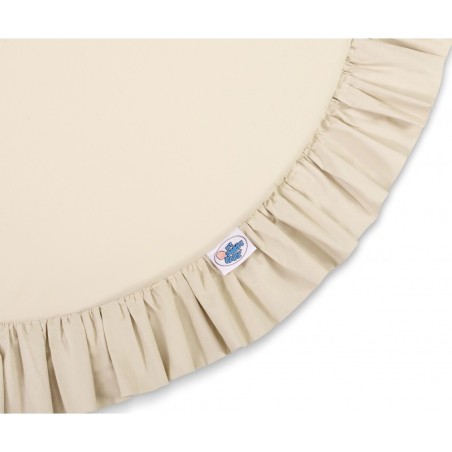 Mängumatt ümmargune, beež