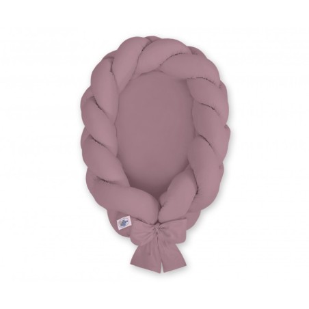 Punutud beebipesa 2in1, pastell violett