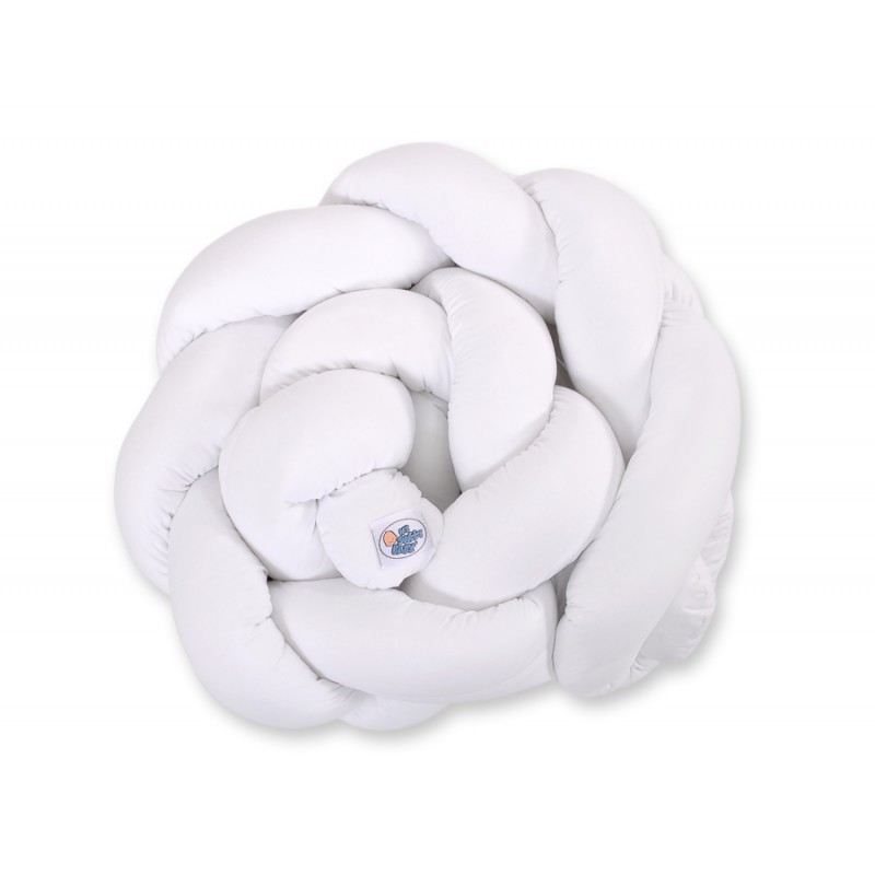 Punutud beebipesa 2in1, valge