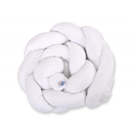 Punutud beebipesa 2in1, valge