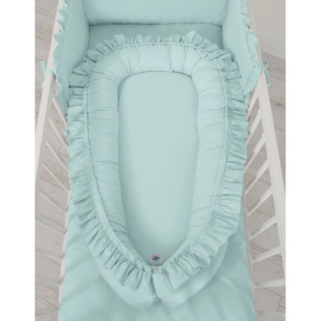 Beebipesa kroogitud äärega, mint