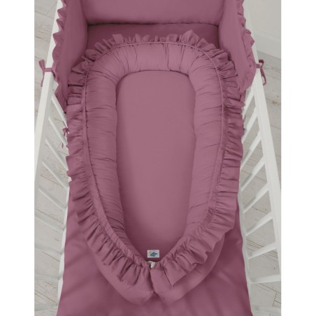 Beebipesa kroogitud äärega, pastell violett