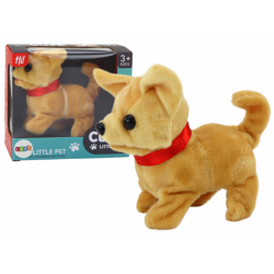 Plush interaktiivne koer beež