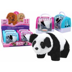 Interaktiivne Plush Panda roosas sinises...