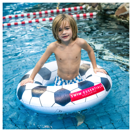 Täispuhutav ujumisrõngas Soccer, 90 cm