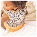 Ujumisvest / päästevest lastele 18-30 kg, Leopard Beige