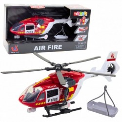 Tuletõrje helikopter konksu kanderaamiga tuled...