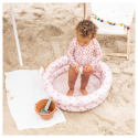 Lastebassein Leopard old pink Ø 60 cm