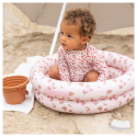 Lastebassein Leopard old pink Ø 60 cm