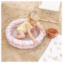 Lastebassein Leopard old pink Ø 60 cm