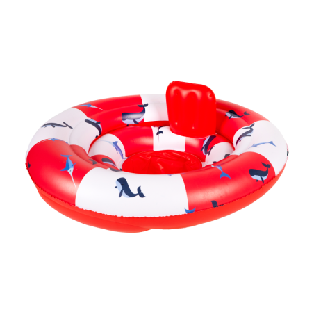 Beebi ujumisrõngas Whale, 0-1 a