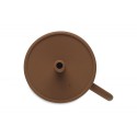 Silikoon joogitops kõrrega, caramel