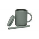 Silikoon joogitops kõrrega, ash green