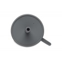 Silikoon joogitops kõrrega, storm grey