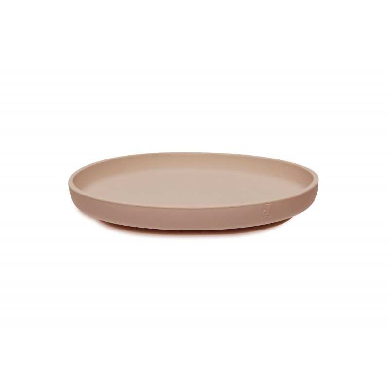 Silikoon taldrik, pale pink