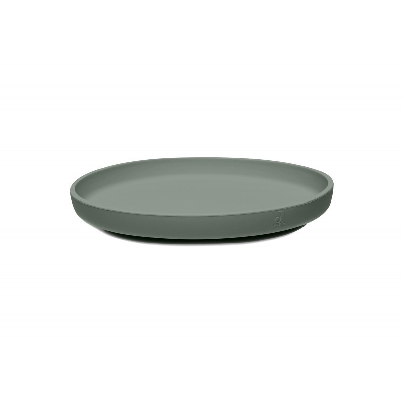 Silikoon taldrik, ash green