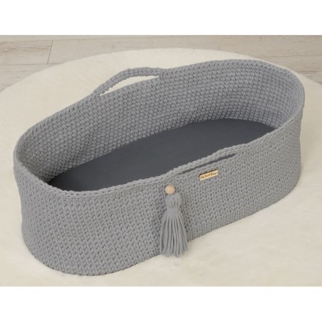 Puuvillane lina moosese korvi 75x35 cm, antratsiit