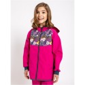 Laste softshell jope ilma voodrita, fuksia/koolibri