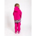 Laste softshell jope ilma voodrita, fuksia/koolibri