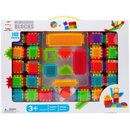 Ehitusklotsid Waffles, 140 osa