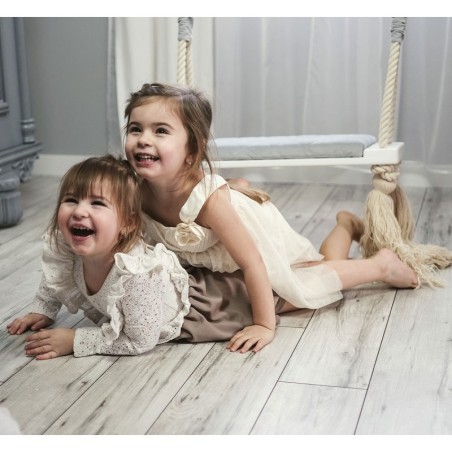 Puidust lastekiik, velvet, mint