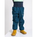Softshell püksid fliisvoodriga Basic väikelastele, cobalt
