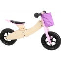 Puidust jooksuratas 2in1, lilla