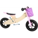 Puidust jooksuratas 2in1, lilla