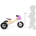 Puidust jooksuratas 2in1, lilla